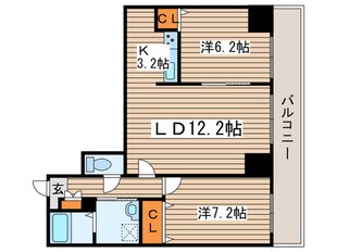 サンコート北７条　壱番館の物件間取画像